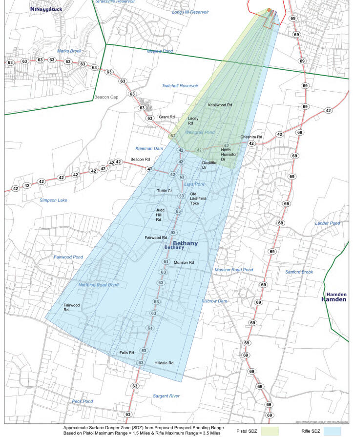 Distance & Line of Fire Map